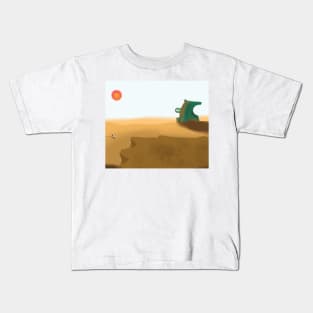 Desert Background :: Patterns and Textures Kids T-Shirt